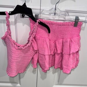 Katie J NYC Pink Kids Matching Set